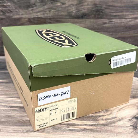 NIB Keen 10 40.5 Howser Fold Down Warm Indoor Outdoor Slip On Boots Andorra - Picture 10 of 10